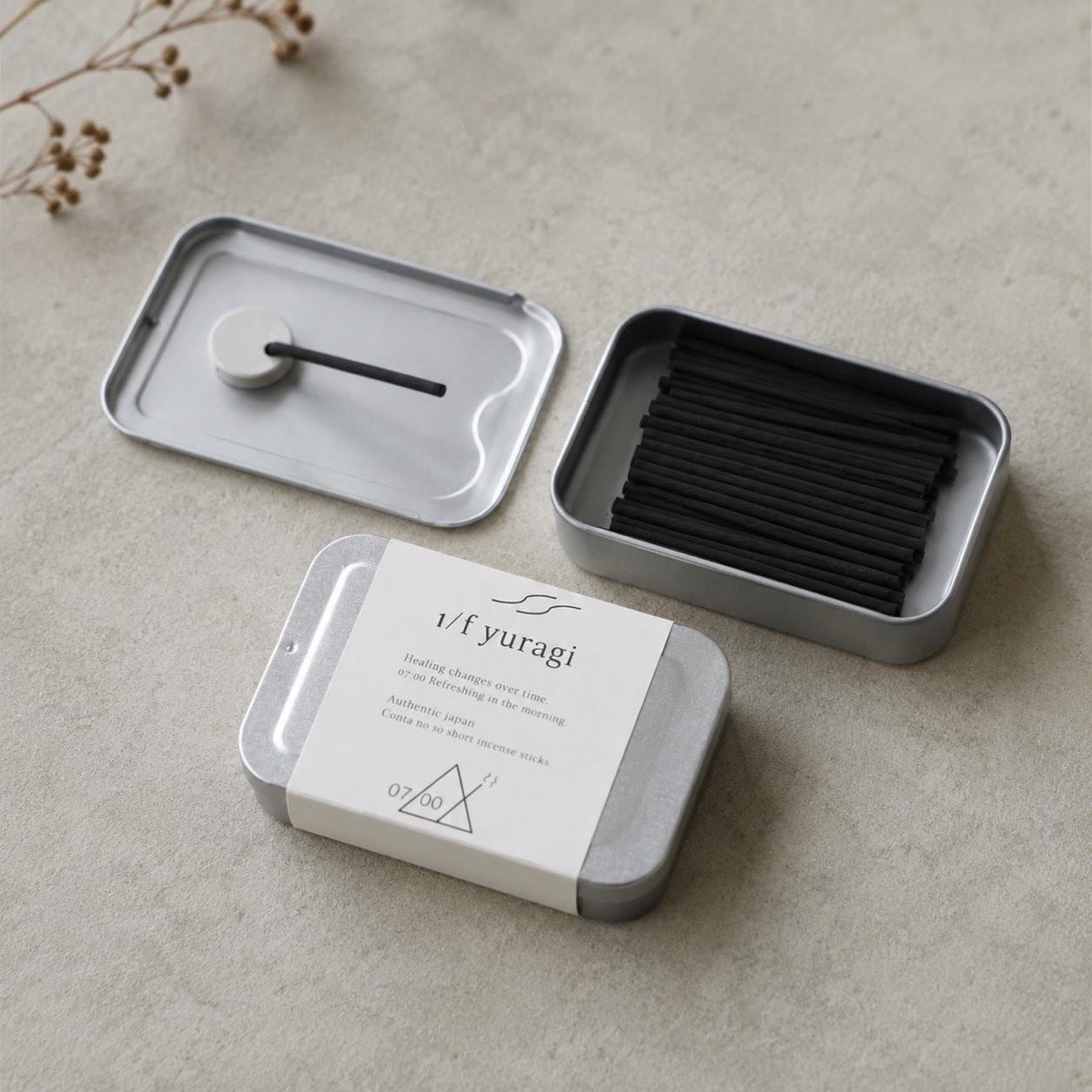 Incense Sticks Set: Japanese Four-Scents Collection (Morning to Night)