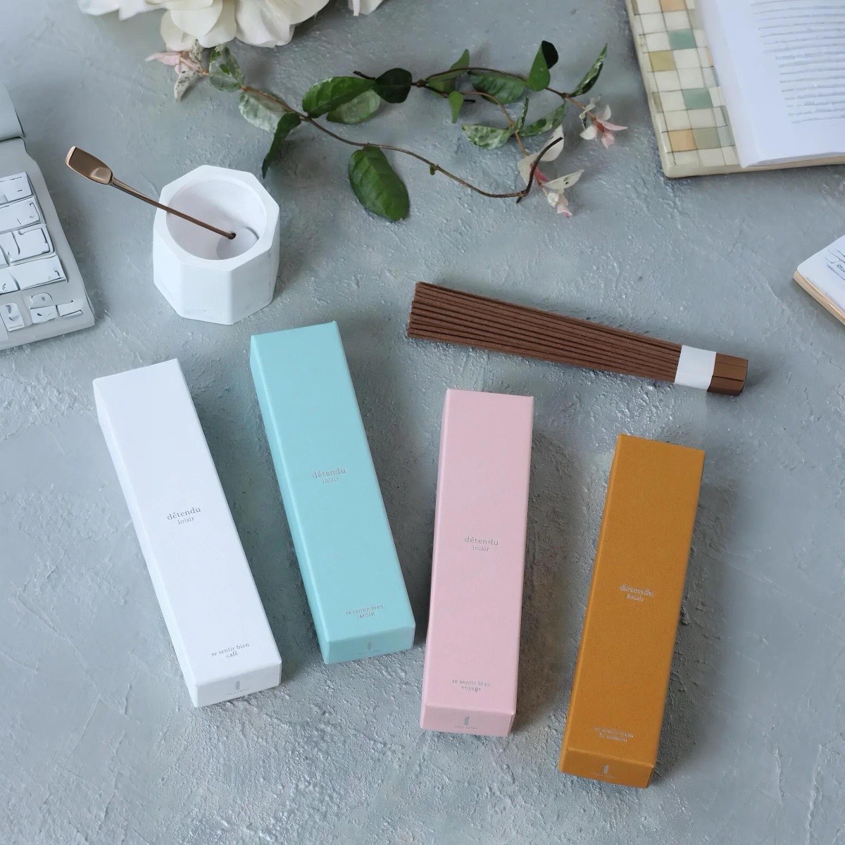 Japanese Incense Sticks: Low-Smoke, Natural Aromatherapy Set — view 10