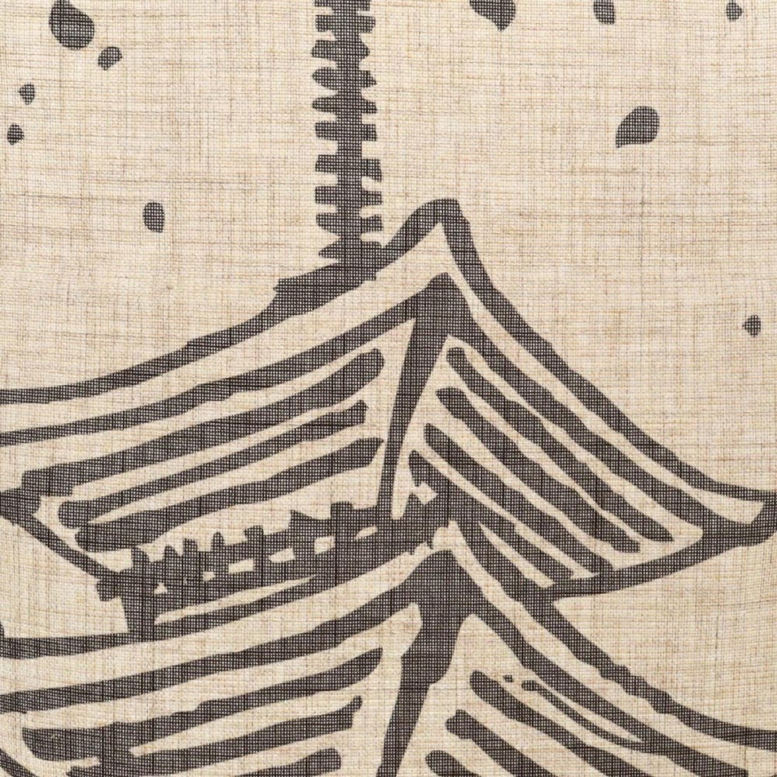 Japanese Noren Door Curtain, Five Story Pagoda, 33.5 x 59.1 in, Made in Japan — view 4