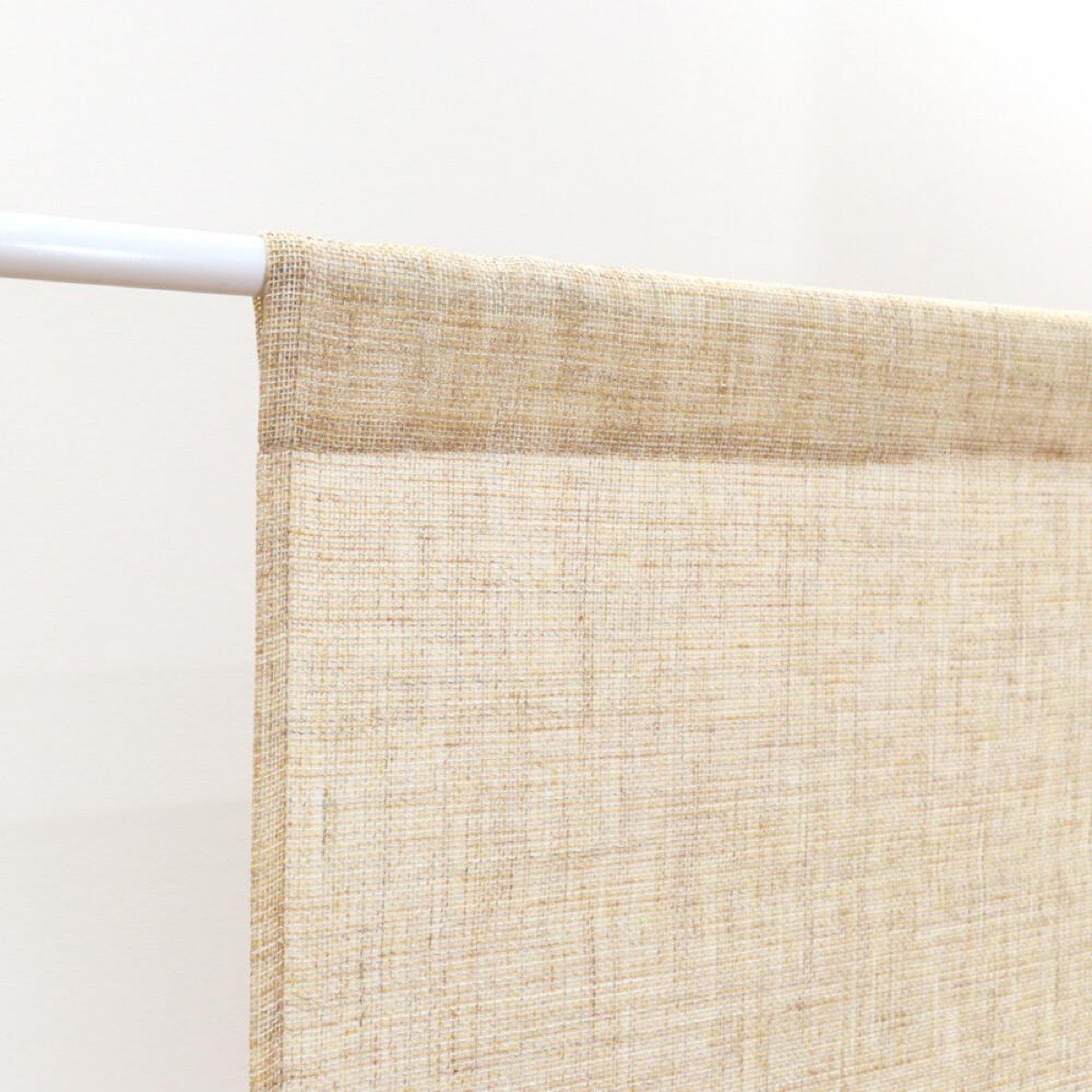 Japanese Noren Door Curtain, Flowing Line Camellia, 33.5 x 59.1 in, Made in Japan — view 7