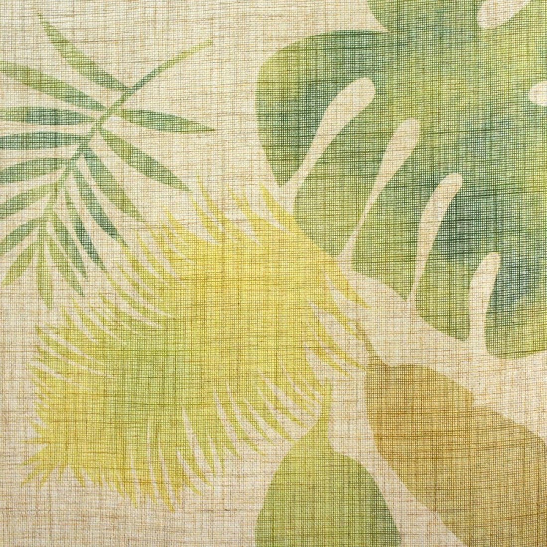 Japanese Noren Door Curtain, Monstera, 33.5 x 59.1 in, Made in Japan — view 5